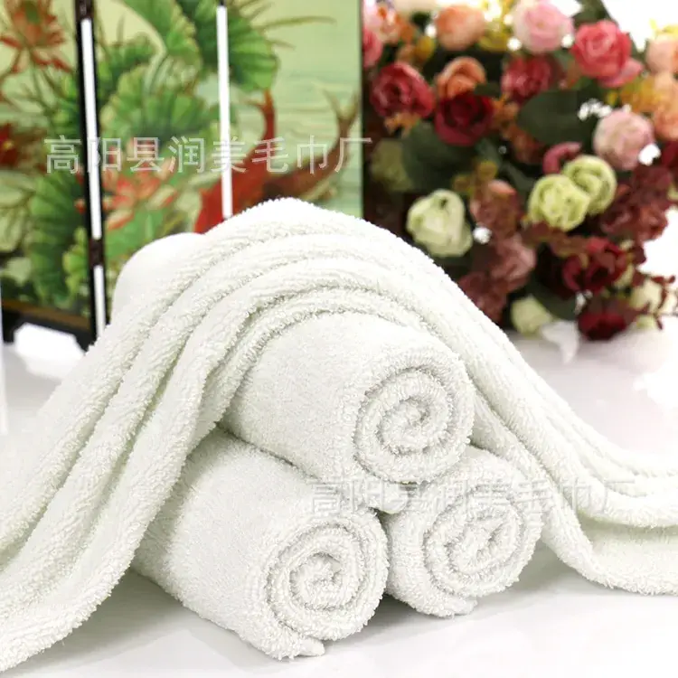 Pure Cotton White Face Towel for Hotels & Gifts — feature 26