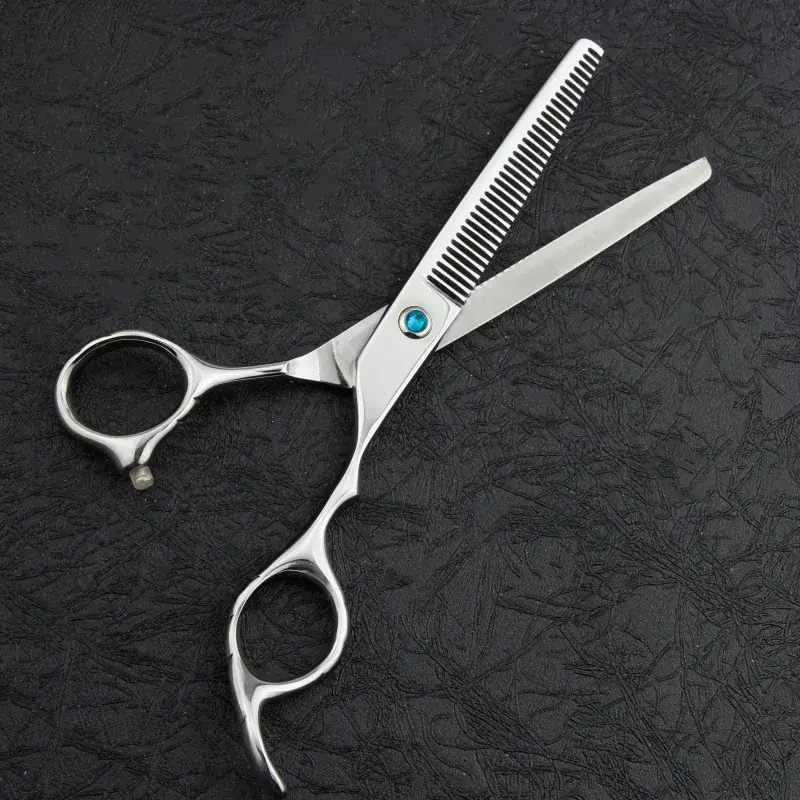 Professional Hair Scissors Stainless Steel Flat Bangs Cut Tooth Thin Cut - Image 5