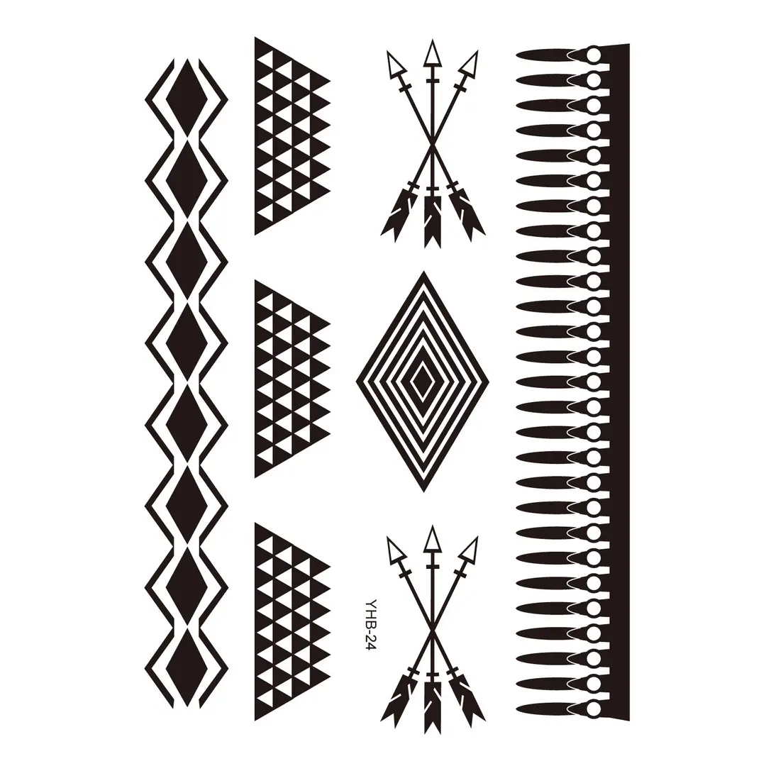 Lace tattoo stickers factory spot wholesale tattoo stickers large favorably bride tattoo stickers