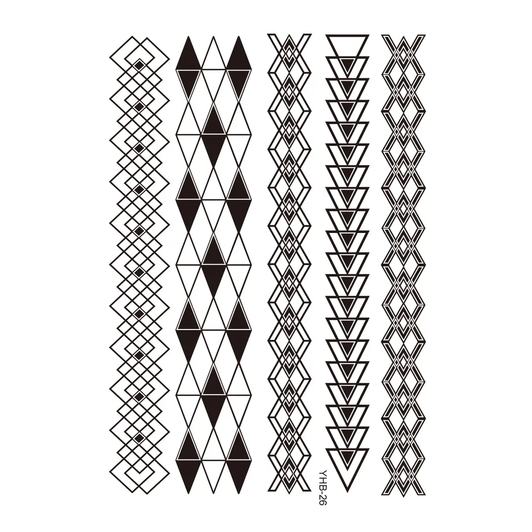 Lace tattoo stickers factory spot wholesale tattoo stickers large favorably bride tattoo stickers