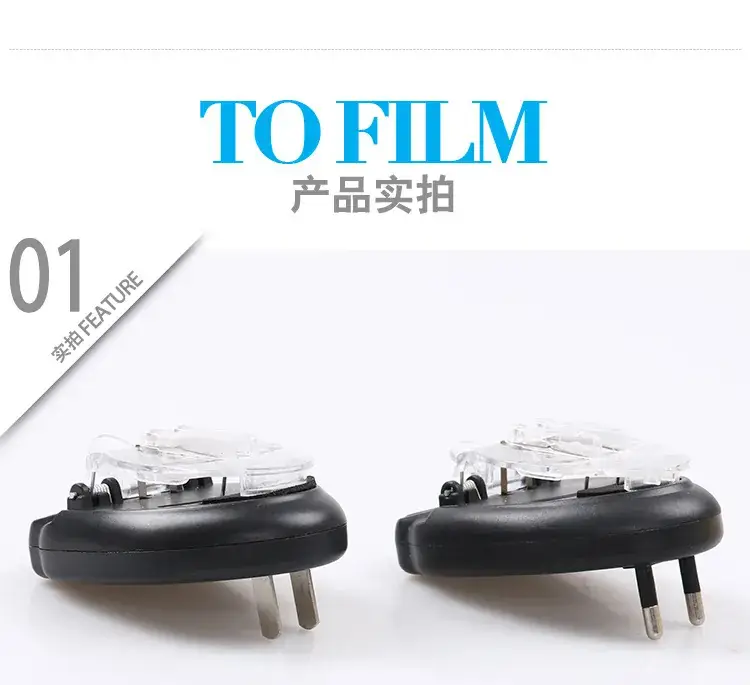 Universal Black 3-Light Mobile Charger — feature 47
