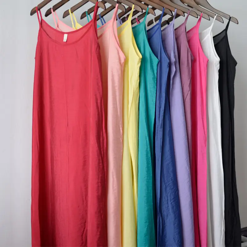Women Silk & Cotton Camisole Summer Loose Inner Sling S200 - Image 6