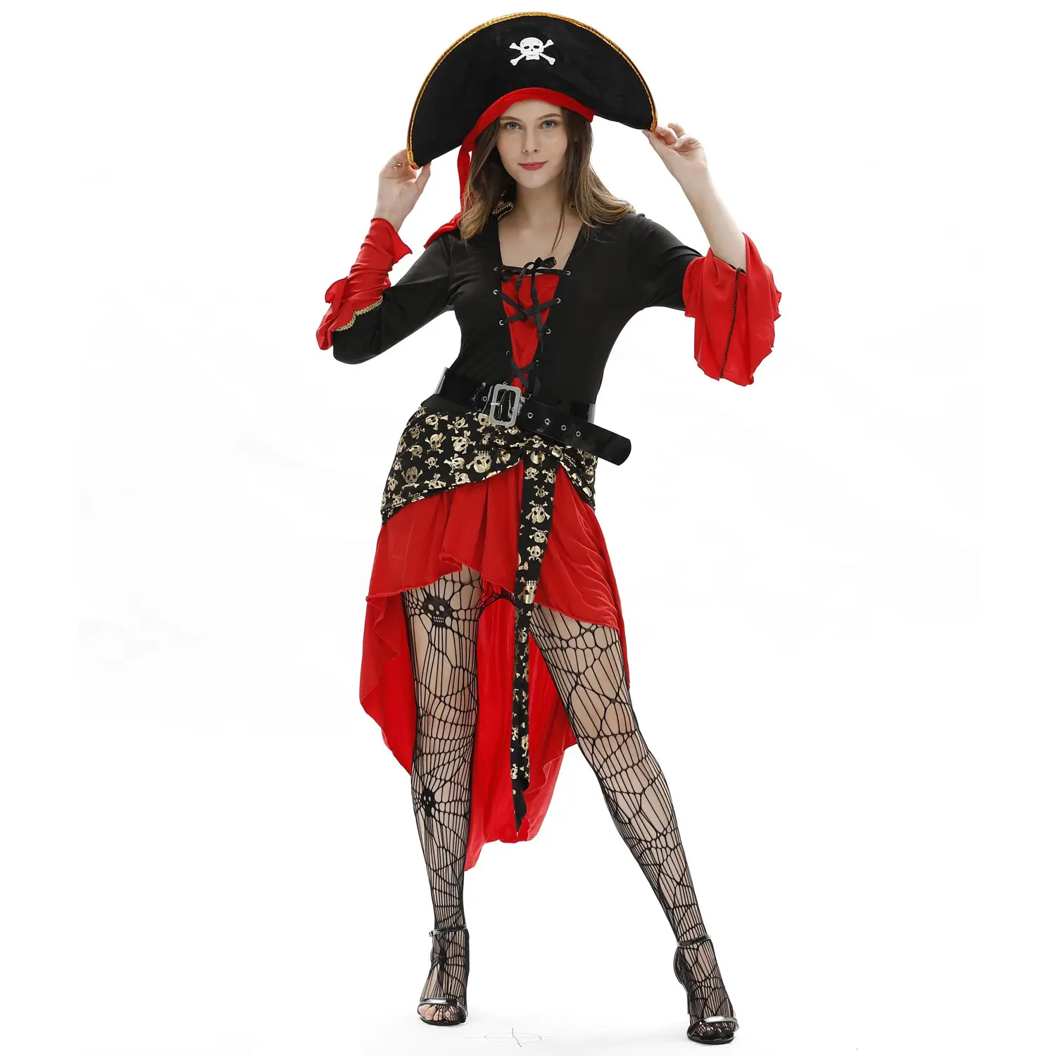 Pirate Costume for Women S-3XL Large Size