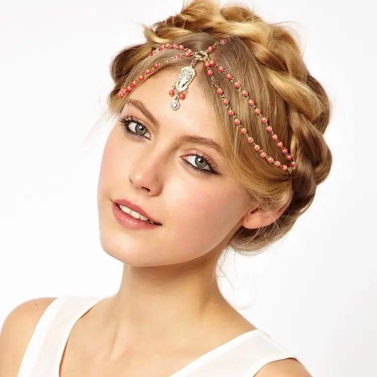Vintage Gothic Pearl Necklace Set for Women — feature 10