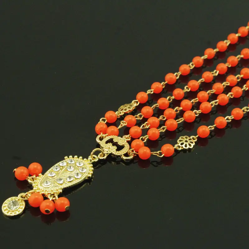 Vintage Gothic Pearl Necklace Set for Women — feature 19