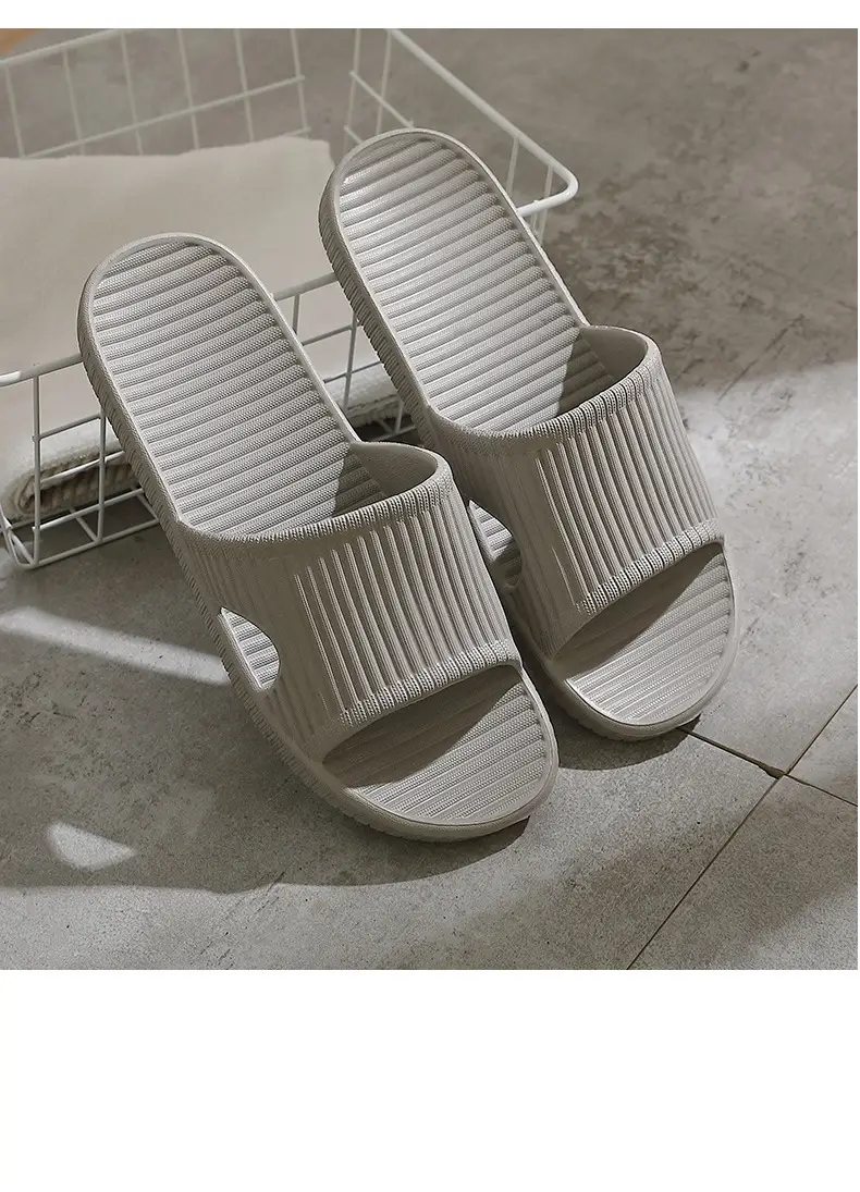 Eva Sandals Manufacturer Wholesale Simple and Fashionable Home Couple Non-Slip Bathroom Slippers Women's Home Men's Slippers — feature 17