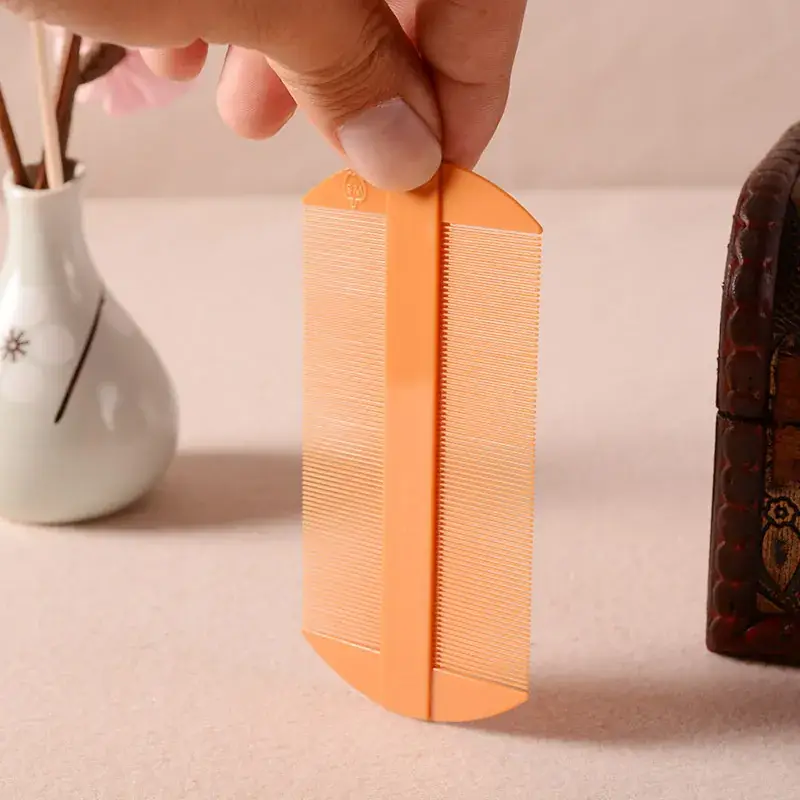 Two-sided Bamboo Lice Comb for Scalp Care - Image 3
