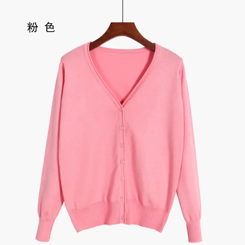 Bright Yellow Curl Knitted Cardigan for Women Large - Image 2