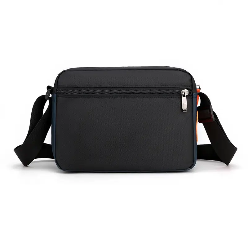 Men's Waterproof Red Nylon Shoulder Crossbody Bag - Image 10