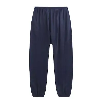 Summer Cotton Silk Yoga Pants Solid Color Morning Wear - Image 19
