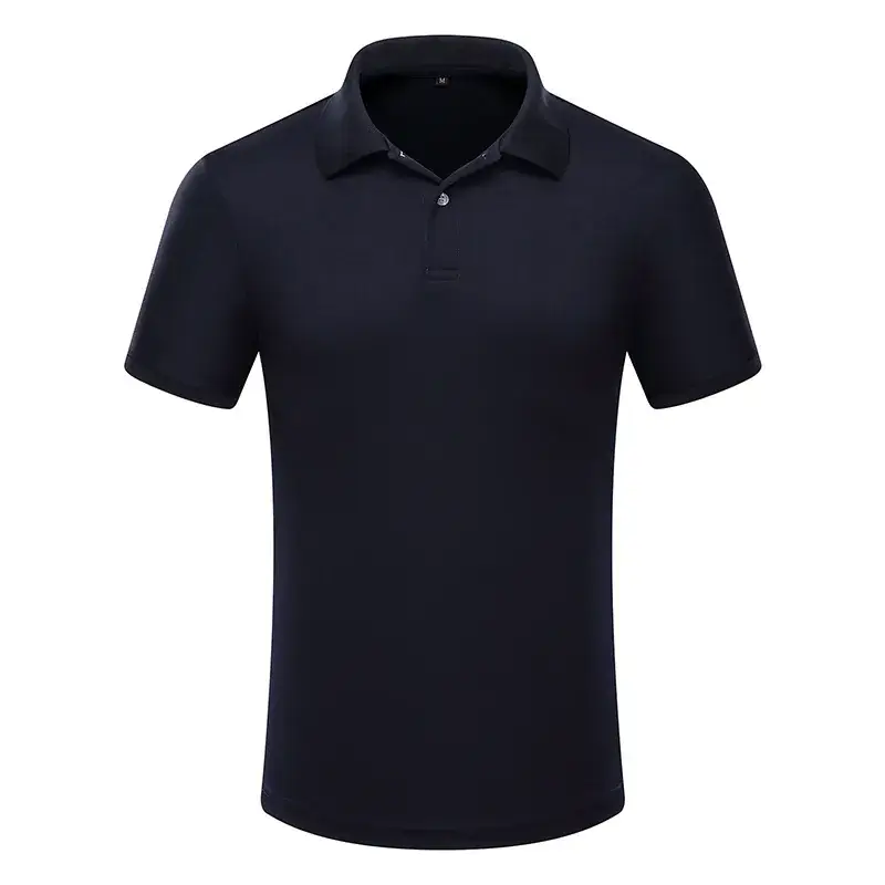 Pink Men's Quick-Drying Polo T-Shirt