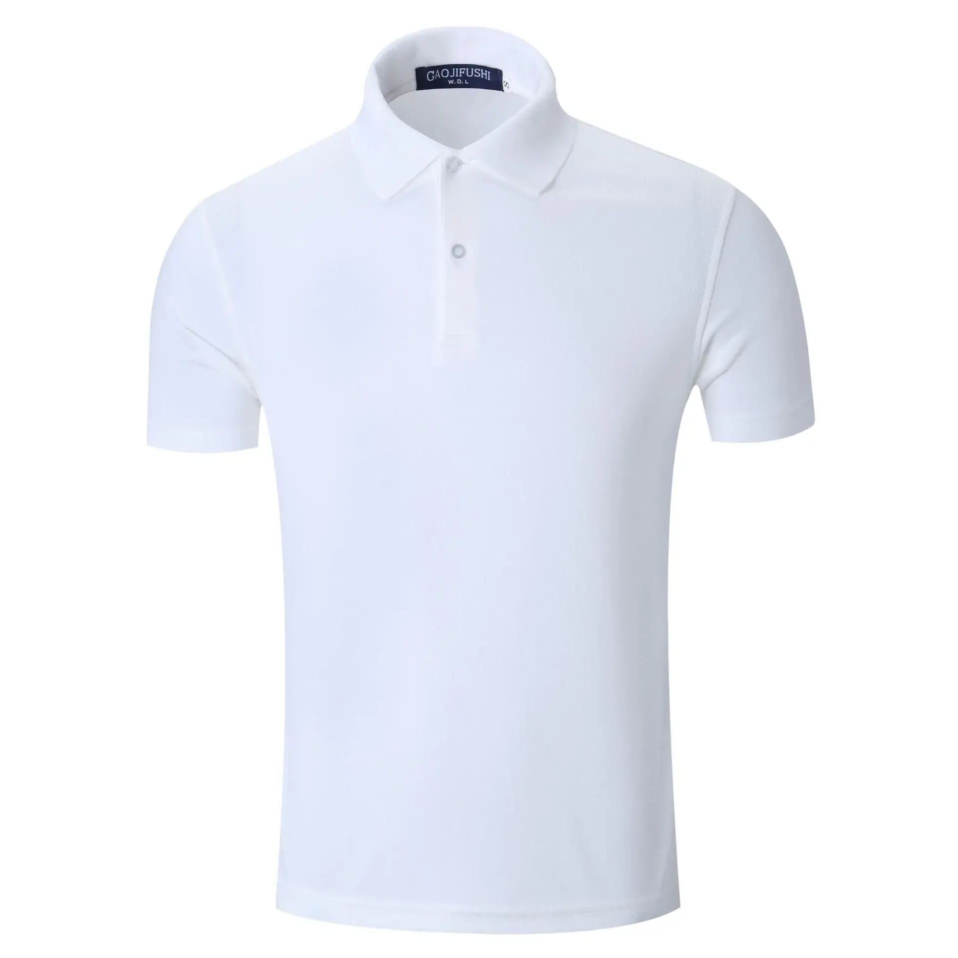 Pink Men's Quick-Drying Polo T-Shirt