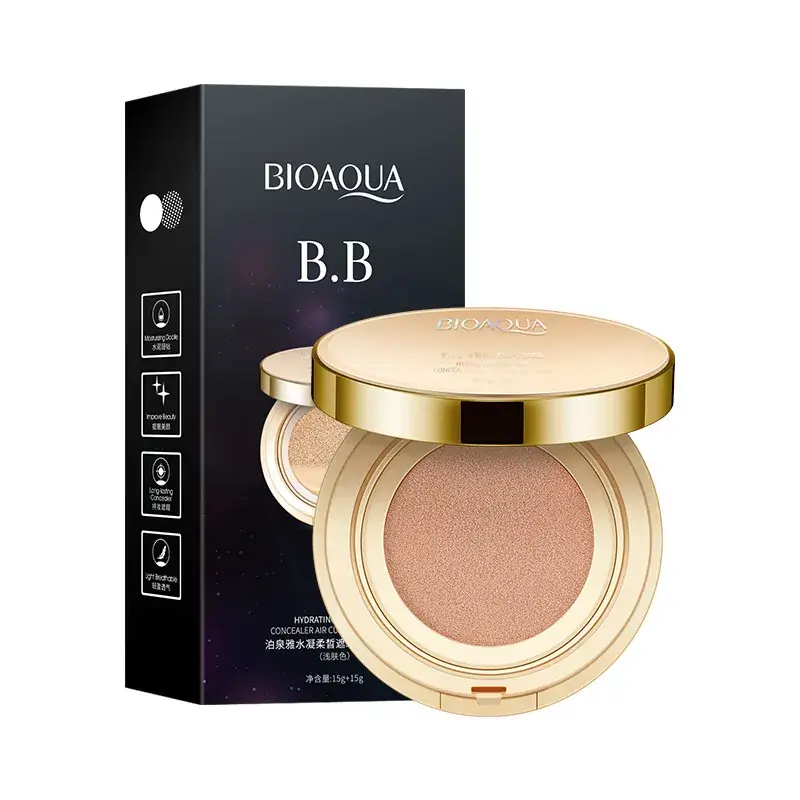 Boquan Air Cushion BB Cream Natural Concealer Moisturizing - Image 9