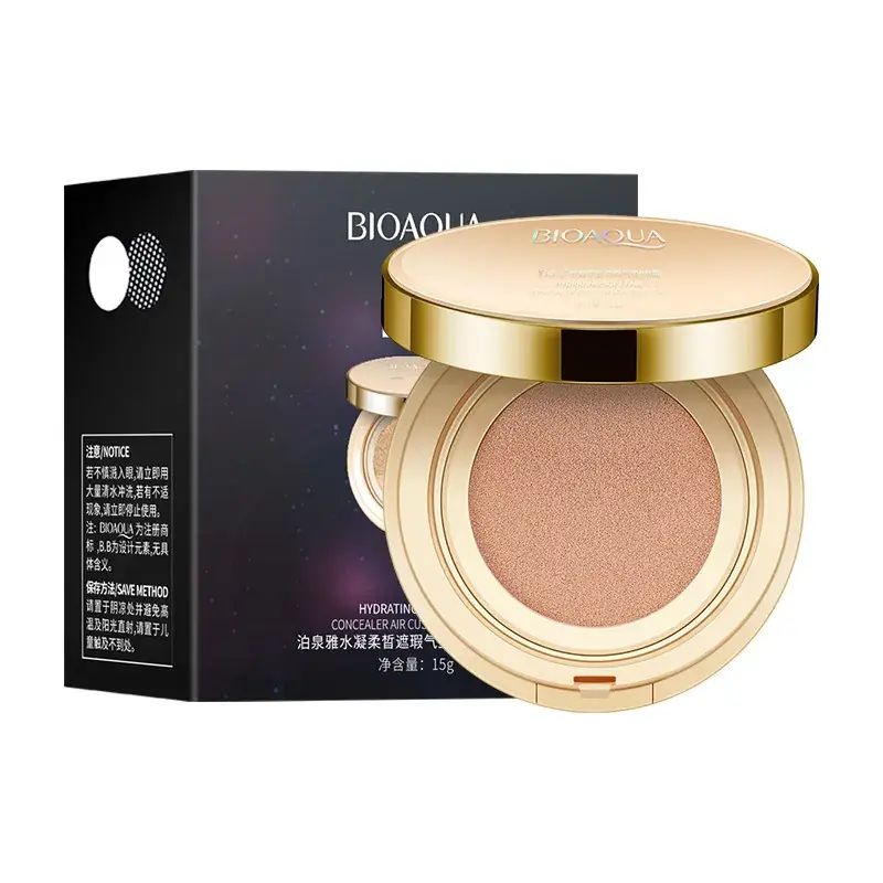 Hydrating Soft Concealer Air Cushion BB Cream (Ivory White) (New) 15g