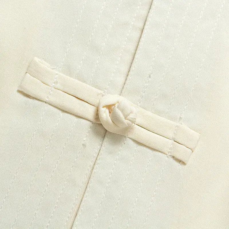 White Embroidered Men's Shirts with Button Front - Image 9