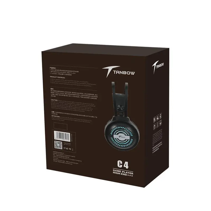 Siberian C4U Gaming Headset with LED Light & USB Subwoofer - Image 4