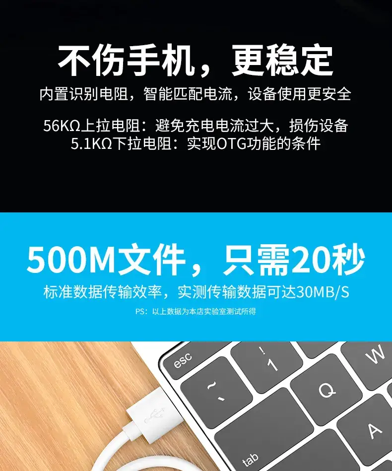 v8micro to Type-C Charging Adapter for Huawei Phone — feature 9