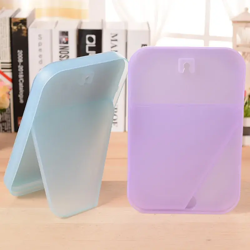 Simple Makeup Mirror with Plastic Bracket for Home Use - Image 2
