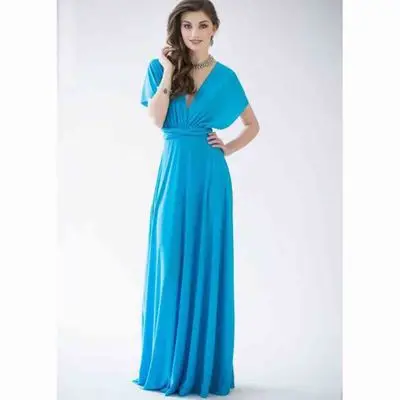 Green Crossback Long Maxi Dress for Women - Image 19