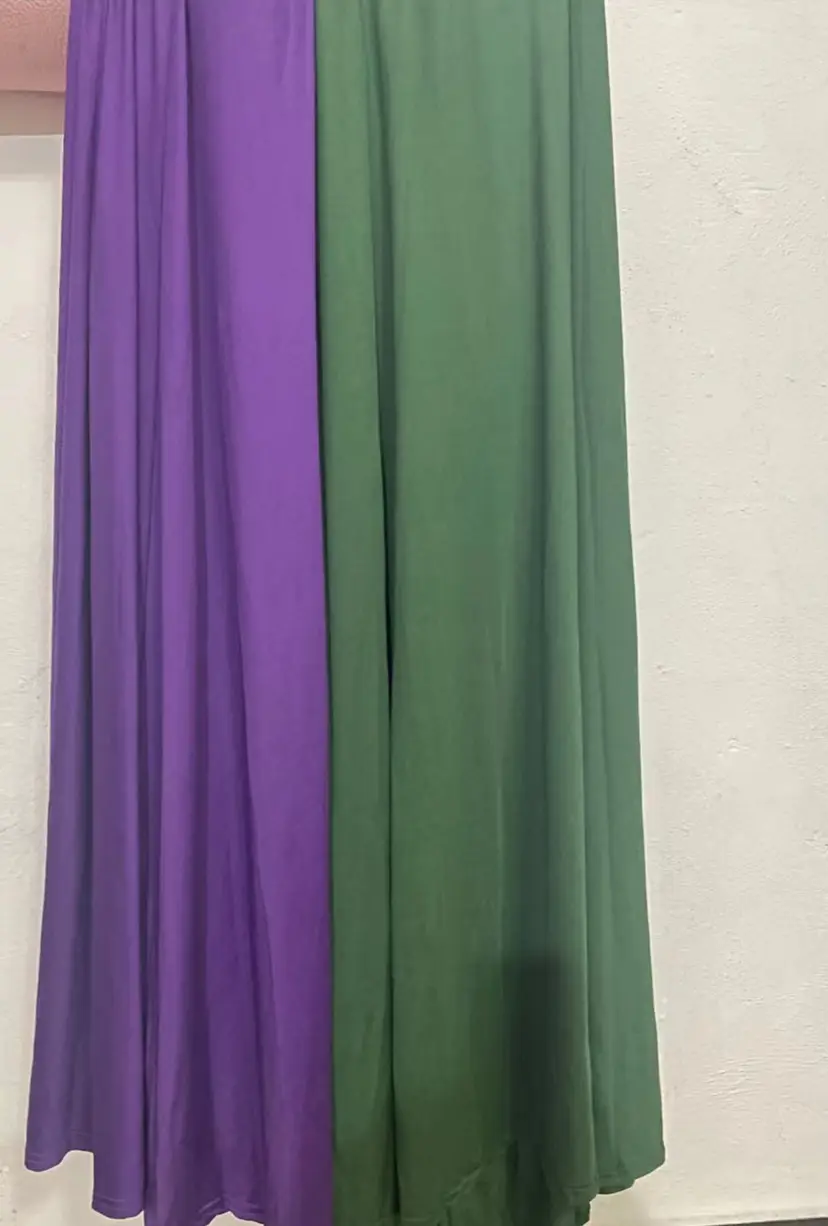 Green Crossback Long Maxi Dress for Women - Image 22