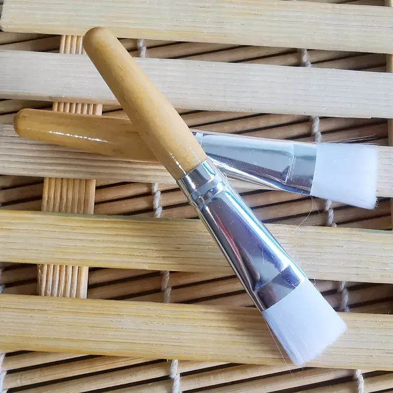 Wooden Face Mask Brush for Beauty Salon DIY Use - Image 3