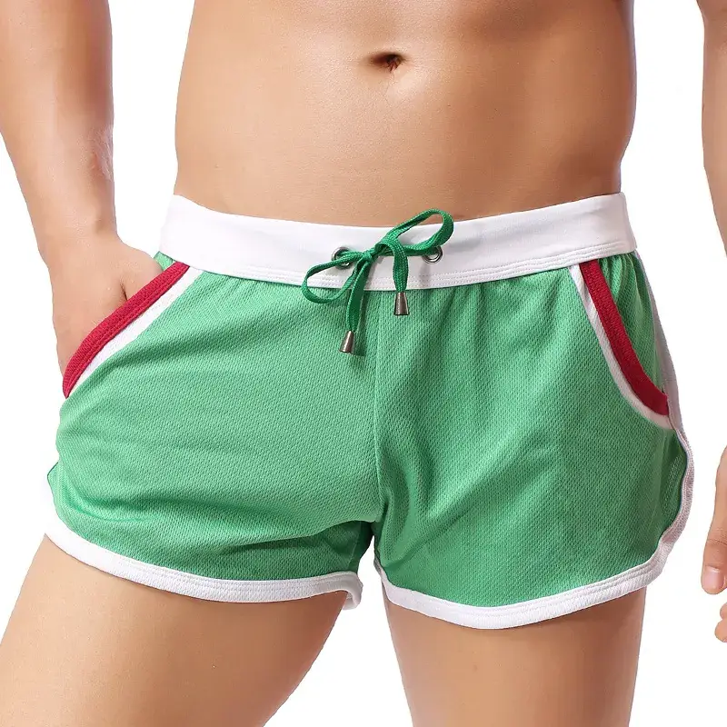 Men's Yellow Arrow Pants Red White Drawstring Waist - Image 4
