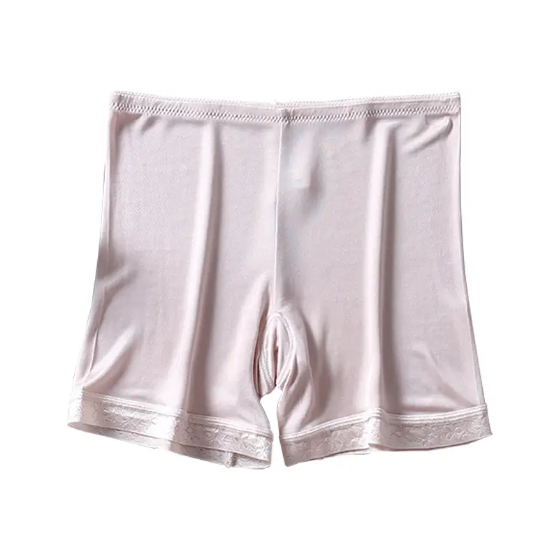 New Silk Mulberry Leggings Women's Lace Edge Plus Crotch Boxer - Image 8
