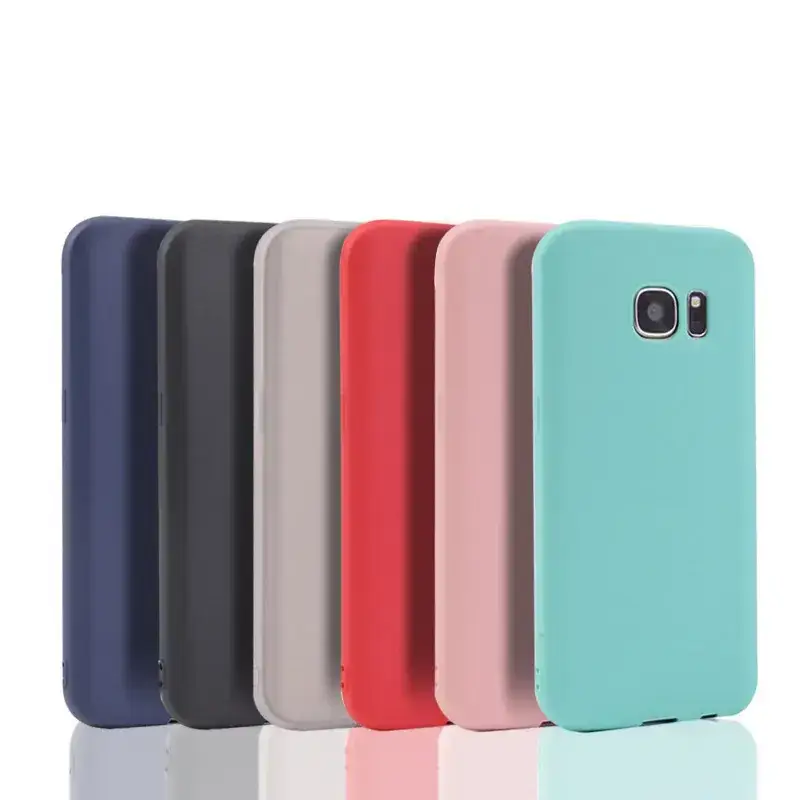 Black Anti-Fall Protective Phone Case for S7 S8 S6edge All-inclusive - Image 7