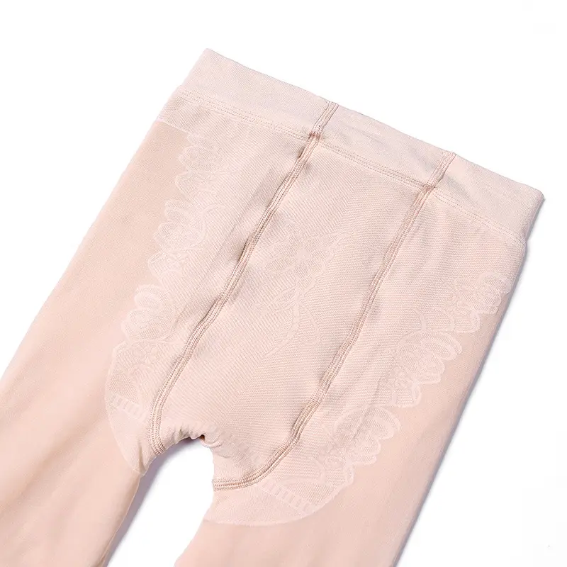 Women's Fake Flesh Leggings Fall Winter Warm Slimming Socks - Image 10