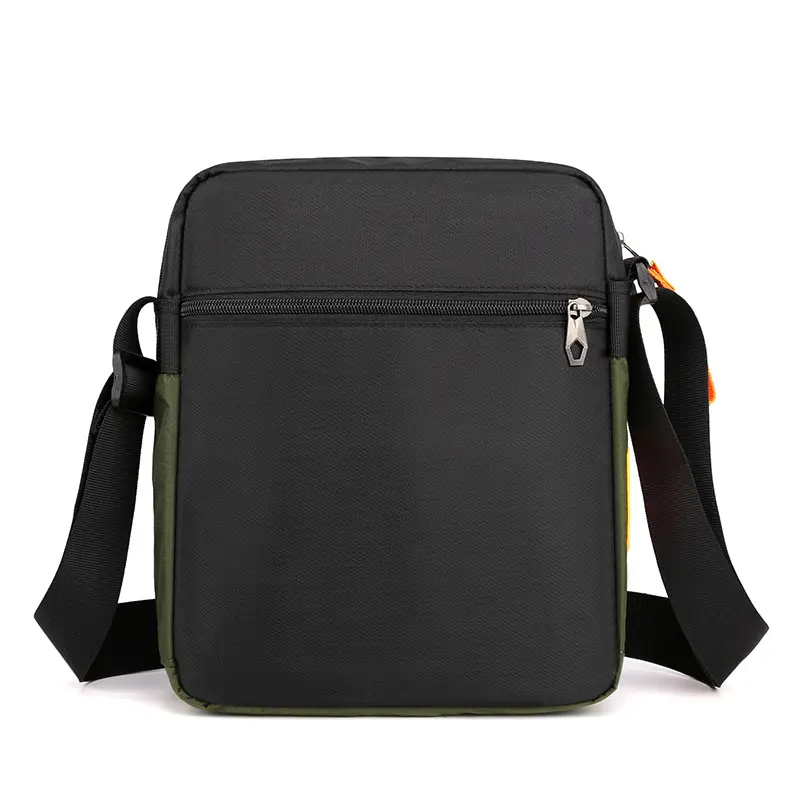 Men's Diagonal Shoulder Bag Blue Black Sports Fashion