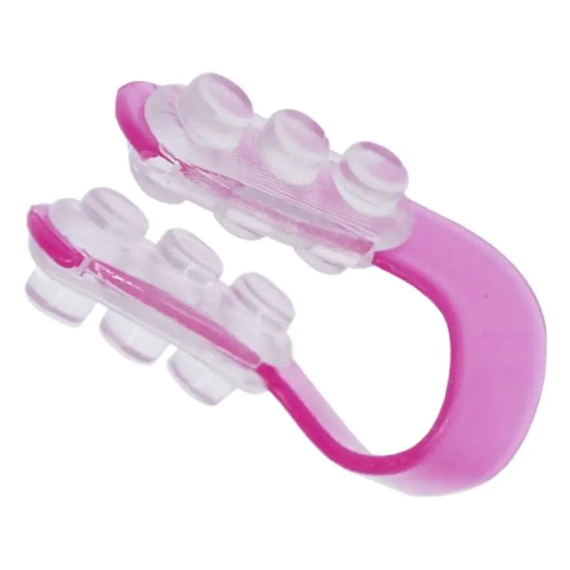 Portable Silicone Nose Clip Pink