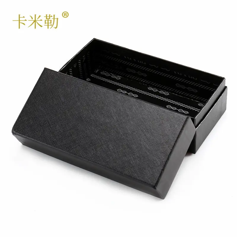 Black Leather Glasses Box Set for High-End Boutique - Image 5