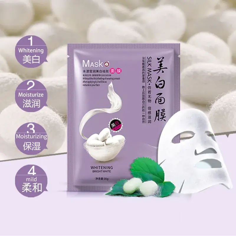 Whitening Silk Mask Oil Control Single Pack - Image 8