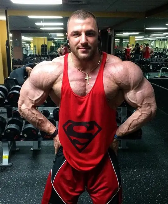 Marvel Men's Black Superman Bodybuilding Vest - Image 7