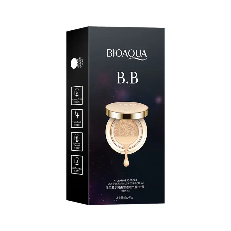 Boquan Air Cushion BB Cream Natural Concealer Moisturizing - Image 2