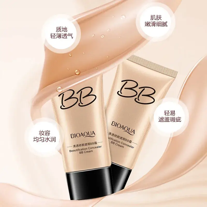 Boquanya Flawless Bb Cream Concealer Contouring Liquid Foundation - Image 5