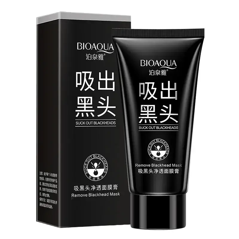 Bamboo Charcoal Blackhead Removal Mask Cream - Image 2
