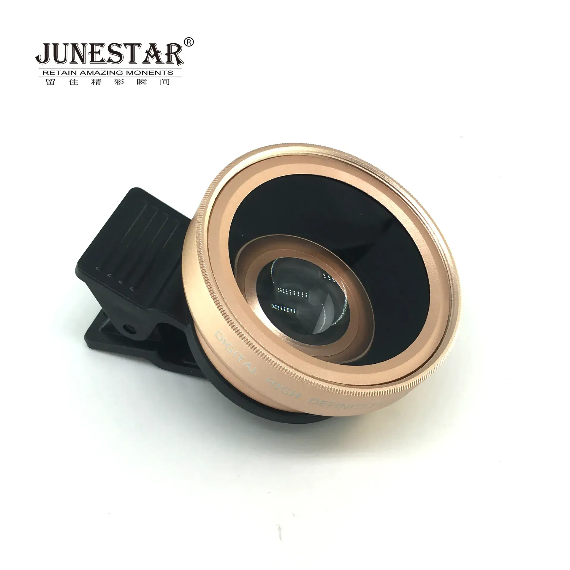 Junestar 37mm Macro Phone Lens Black