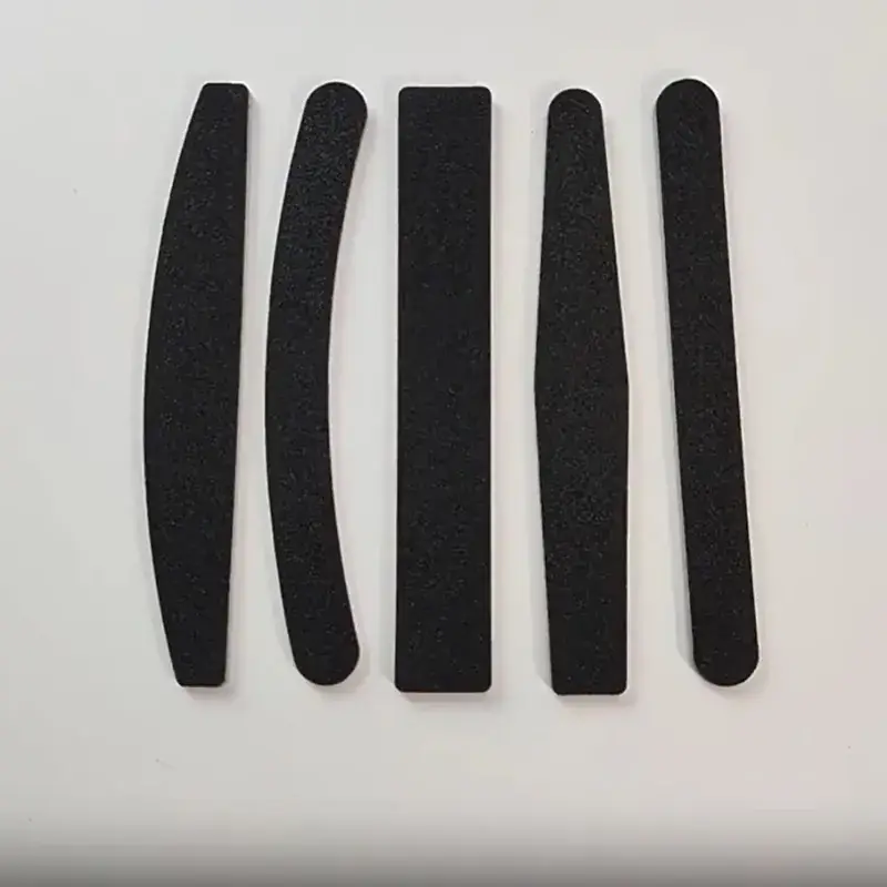 Black Nail Art Rubbing Strip for Sand and Grind - Image 4
