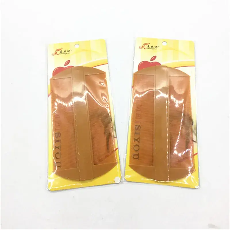 Double Sided Dense Tooth Comb 2 Pack