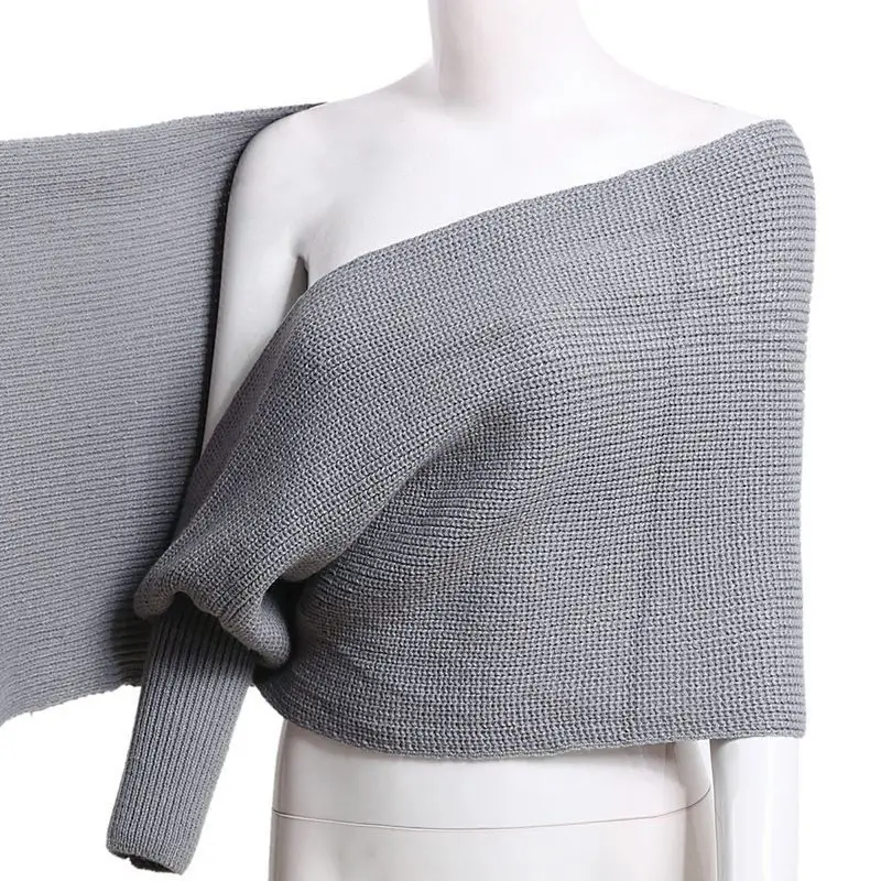 2023 Knitted V-Collar Sweater Scarf for Women