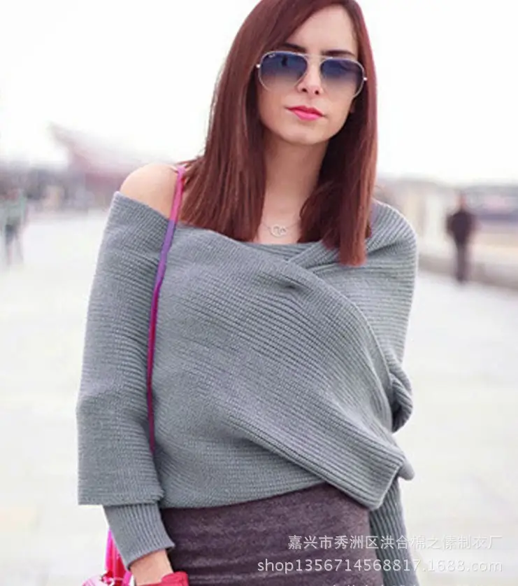 2023 Knitted V-Collar Sweater Scarf for Women — feature 21