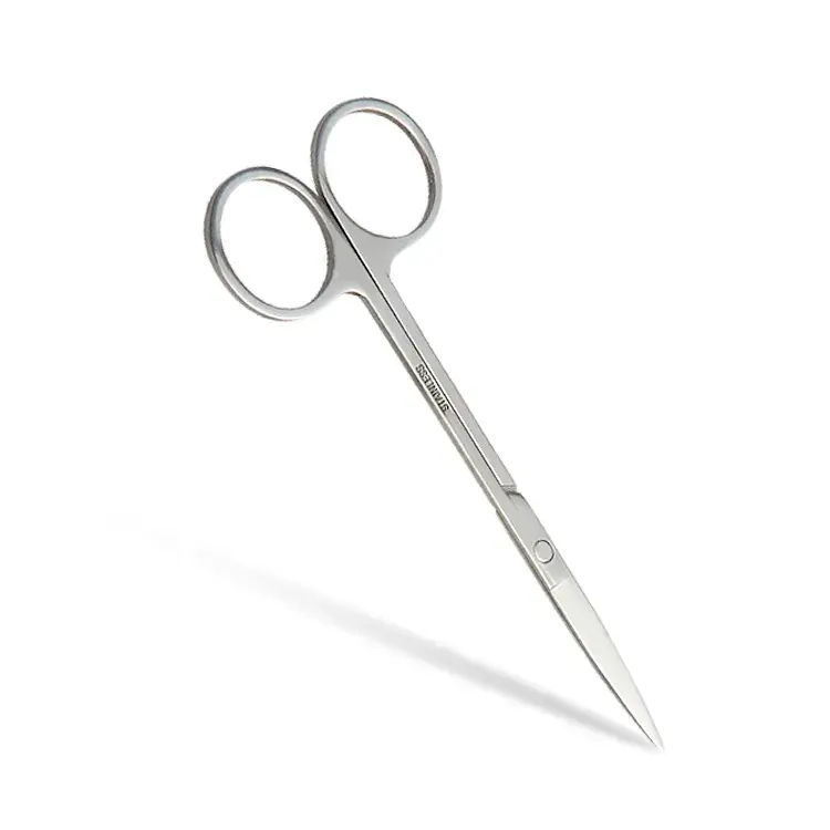 Stainless Steel Eyebrow & Nose Hair Scissors 11.45cm - Image 4