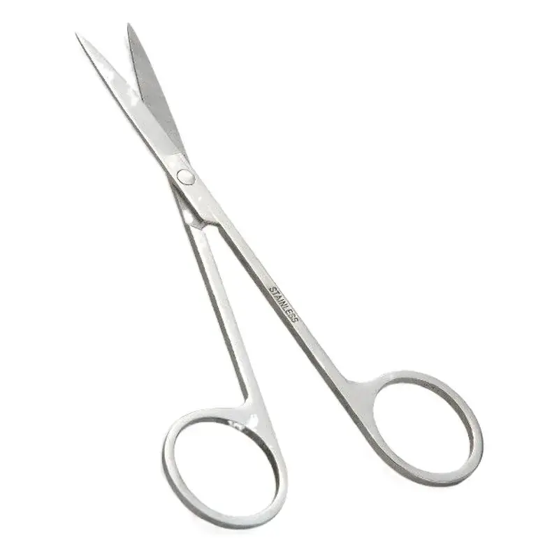Stainless Steel Eyebrow & Nose Hair Scissors 11.45cm