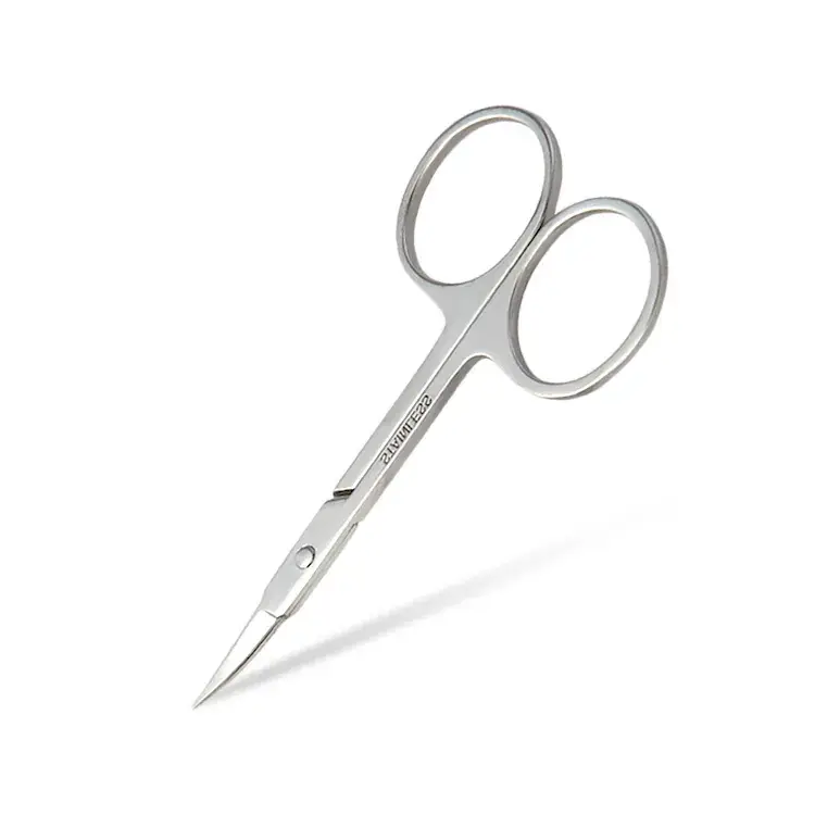 Stainless Steel Eyebrow Trimmer Scissors - Image 4