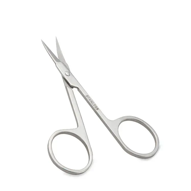 Stainless Steel Eyebrow Trimmer Scissors - Image 5