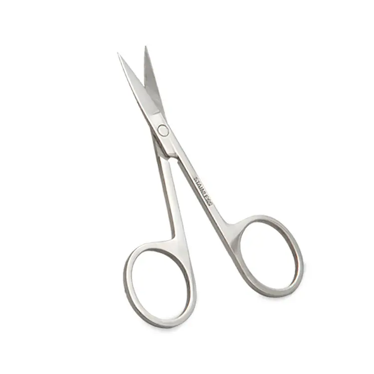 Stainless Steel Eyebrow Scissors Round Head Wholesale - Image 26