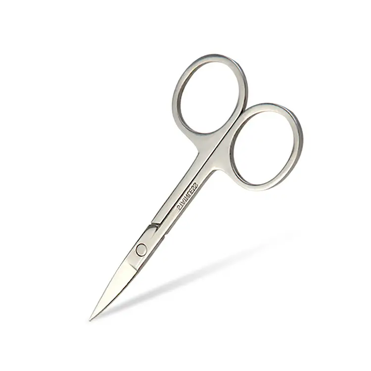 Stainless Steel Eyebrow Scissors Round Head Wholesale - Image 27