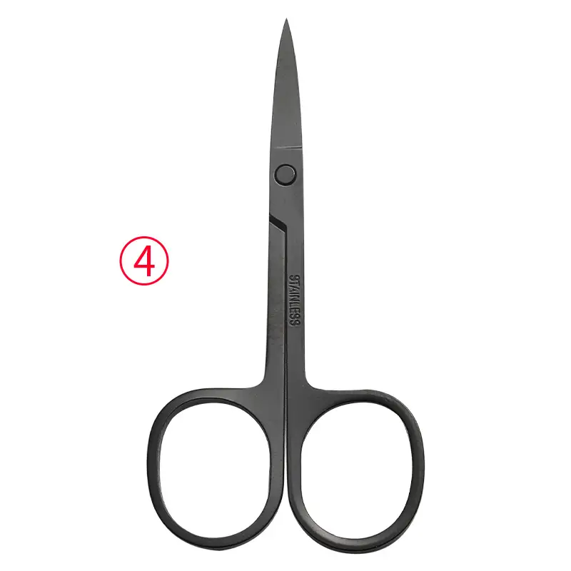 Stainless Steel Eyebrow Scissors Round Head Wholesale - Image 13