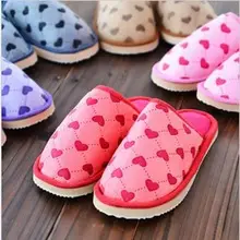Winter men and women couples warm home plush candy color solid color EVA foam bottom cotton slippers manufacturers wholesale — feature 11